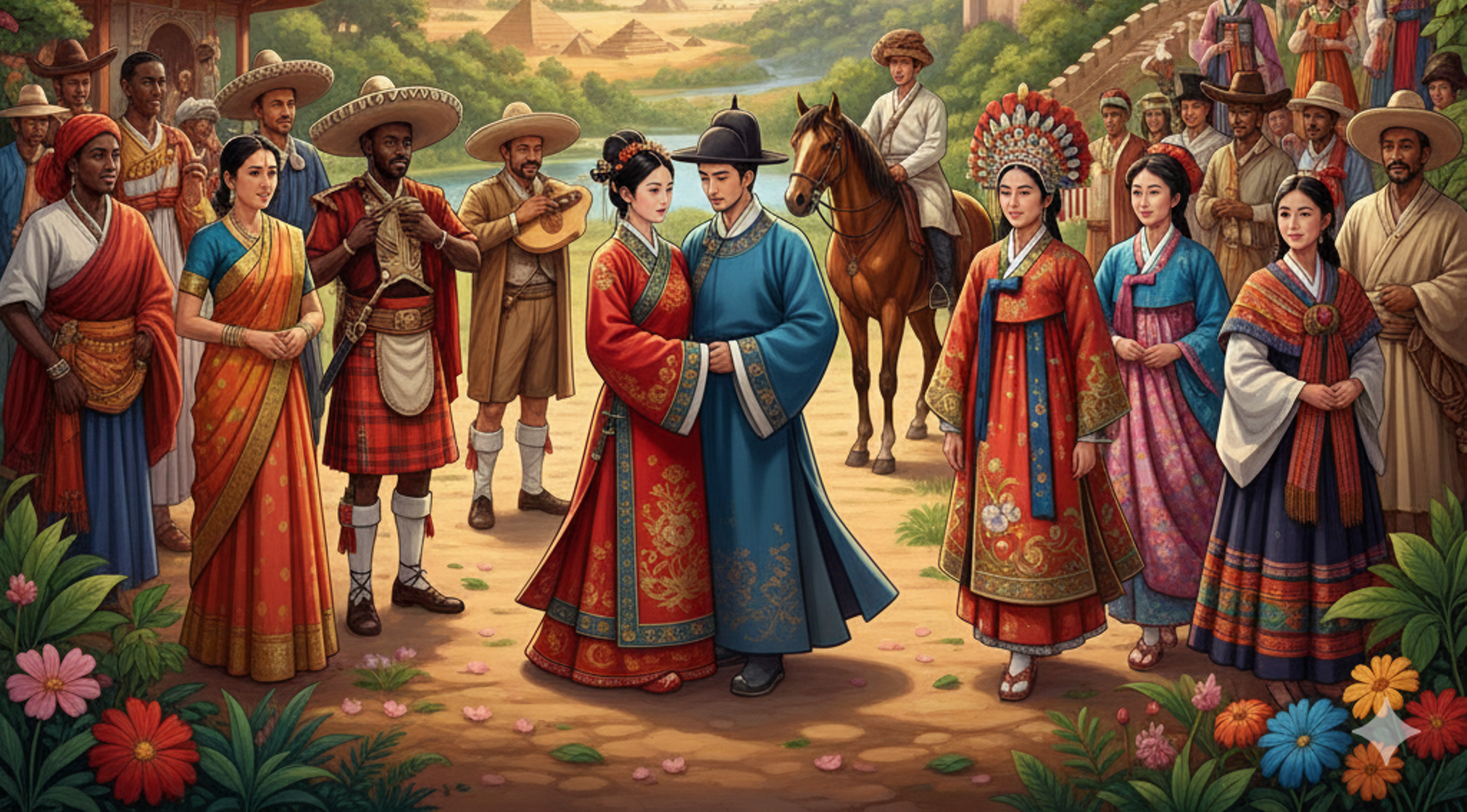 Trajes Tradicionales Otros Países